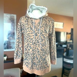 Leopard Print Hoodie